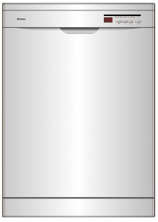 MÁQUINA LAVAR LOUÇA BRANCA / INOX